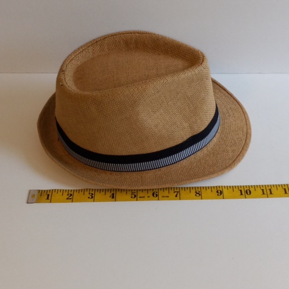 Paper straw Trilby hat - Picture 6 of 8